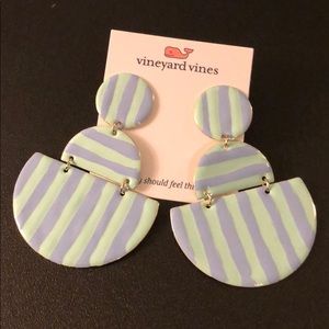 Vineyard Vines Geo Link Earrings